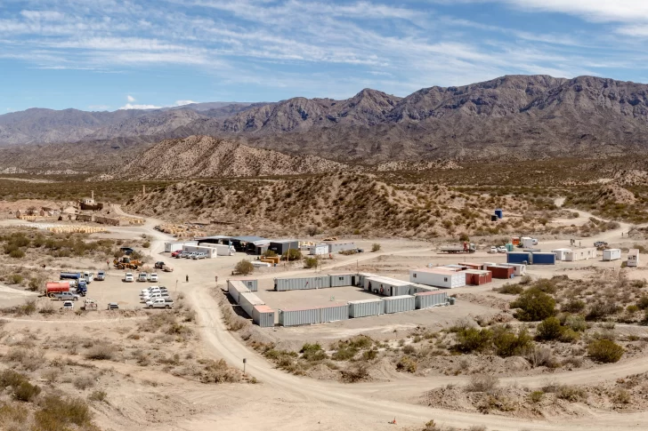 La mina Hualilán, primera del país por la cantidad de metros perforados en 2 años