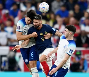 Francia, más efectivo, eliminó a Inglaterra Francia, más efectivo, eliminó a Inglaterra