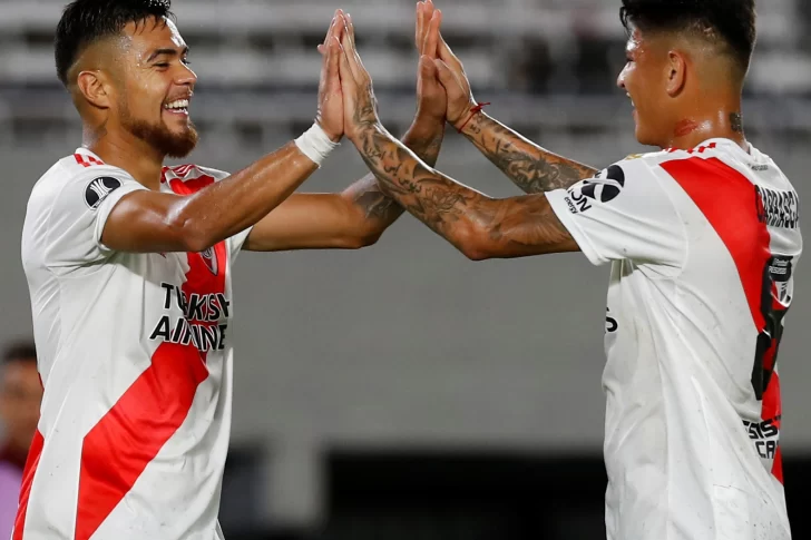 Esta vez River fue un concierto de goles