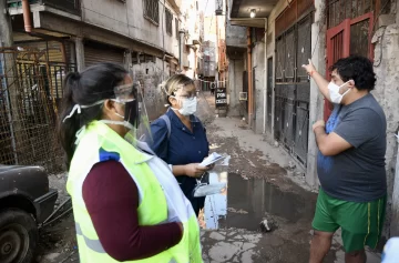 244 contagios en el día con la mira en las villas