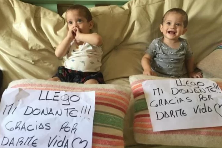 Dos gemelos ya están listos para el primer trasplante de médula simultáneo en el país