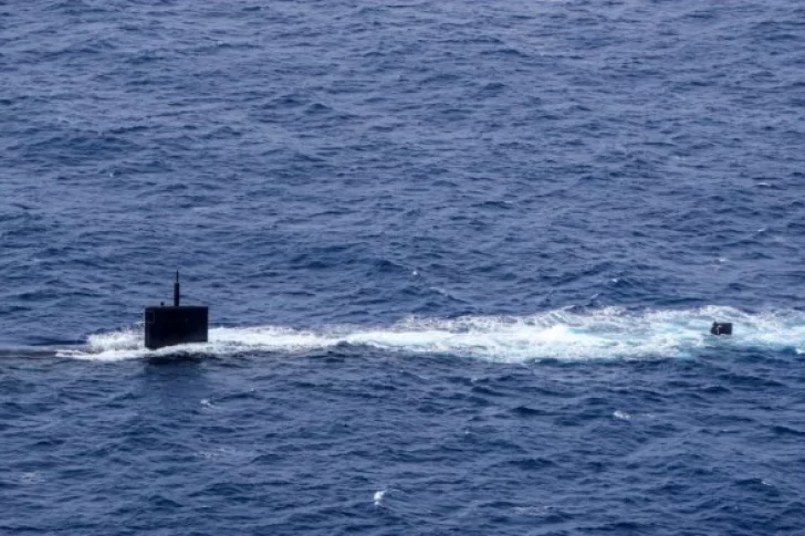 “Preocupación” por submarino de Estados Unidos en el Atlántico Sur