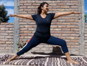 Saldó la gran cuenta pendiente de practicar yoga