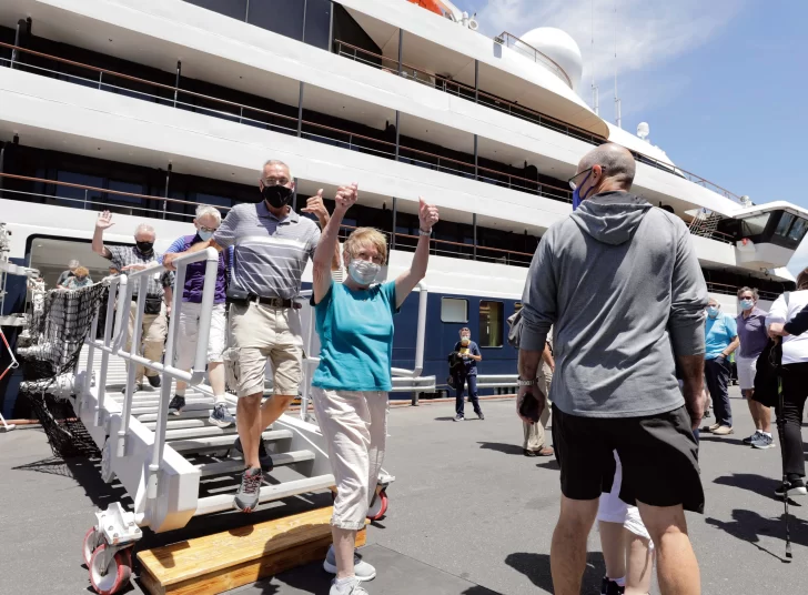 El arranque de cruceros porteños
