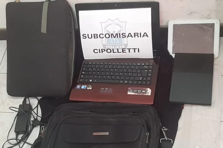 Recuperan aparatos robados