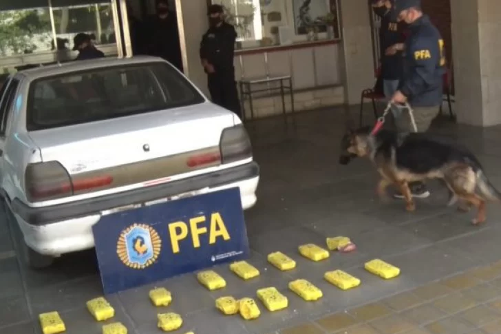 Cayeron 3 con más de 17 kg de droga