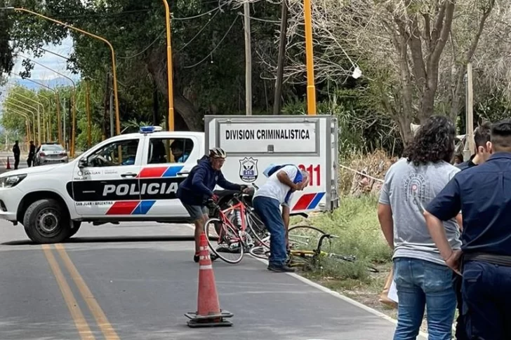 Salió a andar en bicicleta y murió en la calle