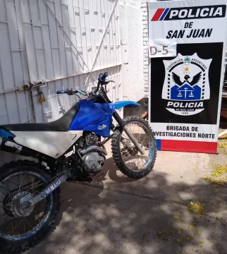 Recuperan moto robada hace 4 años Recuperan moto robada hace 4 años