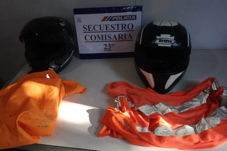 Asaltan y disparan, presos