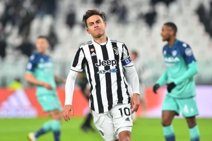 Dybala anotó pero no festejó en la Juventus