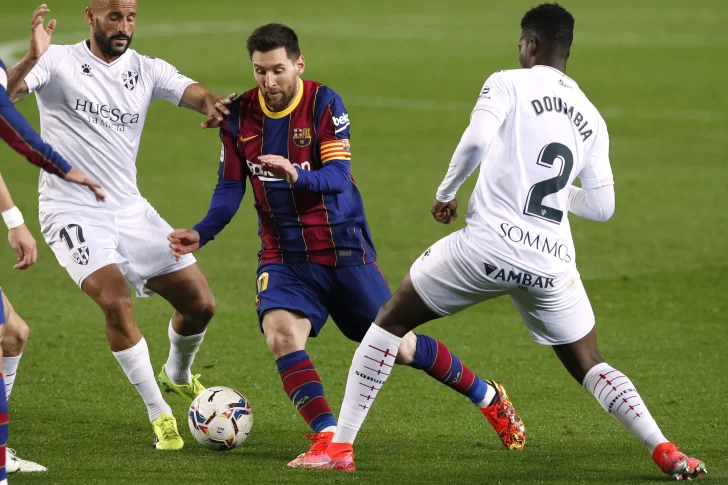 Messi, a full: otro récord y dos golazos