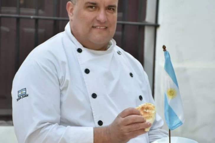 Un reconocido chef sanjuanino representa al país en el Mundial de la Paella en España