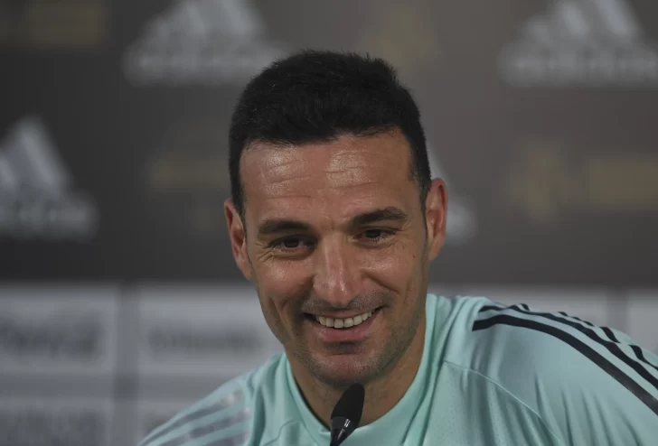 Según Scaloni, será un partido para disfrutar Según Scaloni, será un partido para disfrutar