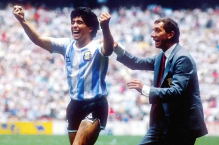 Diego y un saludo especial a Bilardo