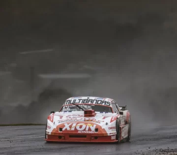 TC: una clasificación complicada de los pilotos sanjuaninos bajo la lluvia
