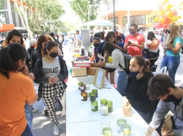 En la peatonal y hasta con disfraces, chicos de 74 escuelas se volvieron comerciantes