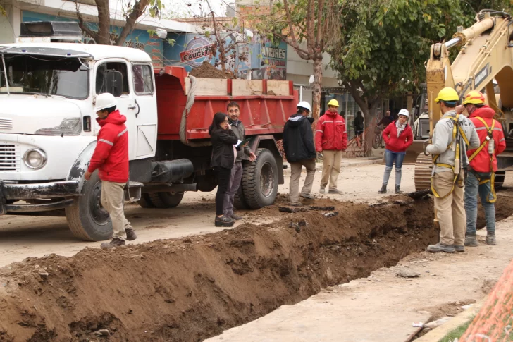 Entra otra empresa y prevén reiniciar a fin de mes la obra cloacal de Caucete