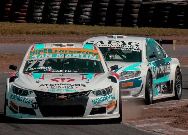 Fabricio Persia fue segundo en el V6 junto a Jorge Barrio