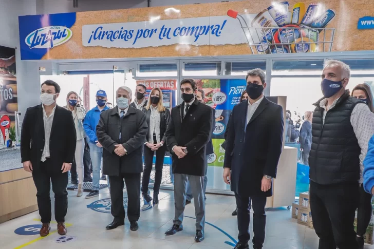 En medio de la crisis, una firma de lácteos abrió sus puertas