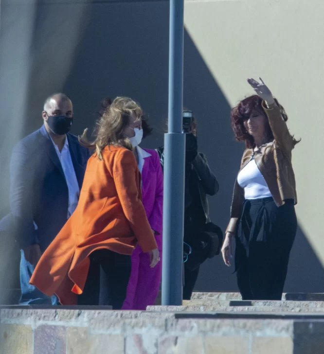 Cristina inauguró una zona franca en Santa Cruz