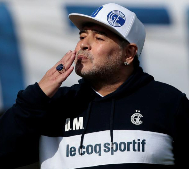 Diego viajó a Venezuela