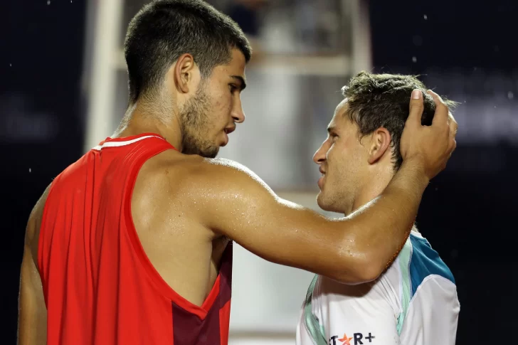 Schwartzman volvió a perder otra final, ahora con Alcaraz