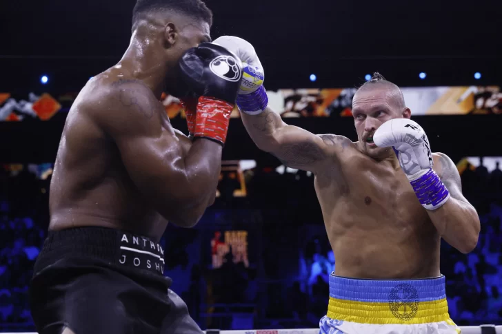 Usyk volvió a vencer a Joshua