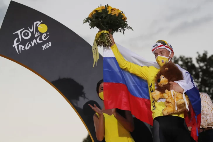 Pogacar tuvo su paseo triunfal