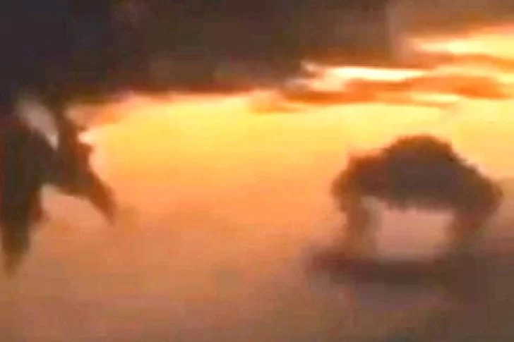 Revuelo por un video en el que decían ver una figura escalofriante en Las Casuarinas