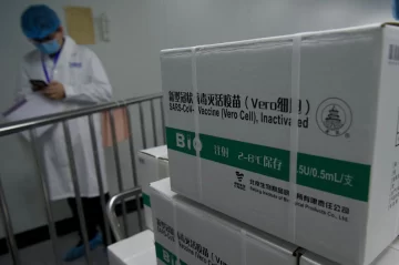 Se usará como segunda dosis 1 millón de vacunas que llega de Sinopharm Se usará como segunda dosis 1 millón de vacunas que llega de Sinopharm