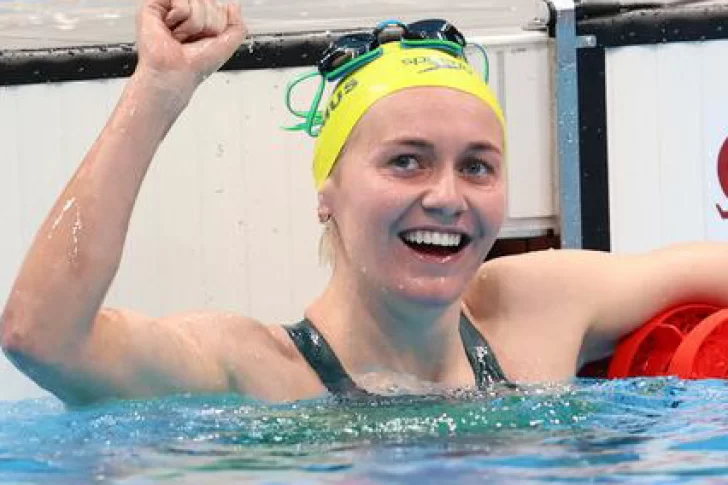 Titmus bajó el récord mundial