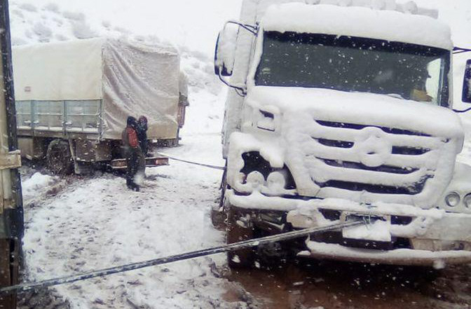 Bariloche y Mendoza cambiaron sus postales con varias nevadas