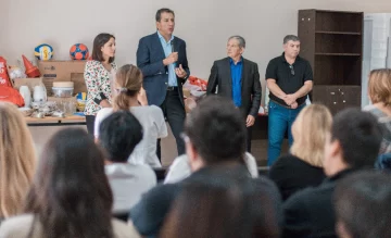 Emotivo acto por el egreso de 4 jóvenes del “San Benito”