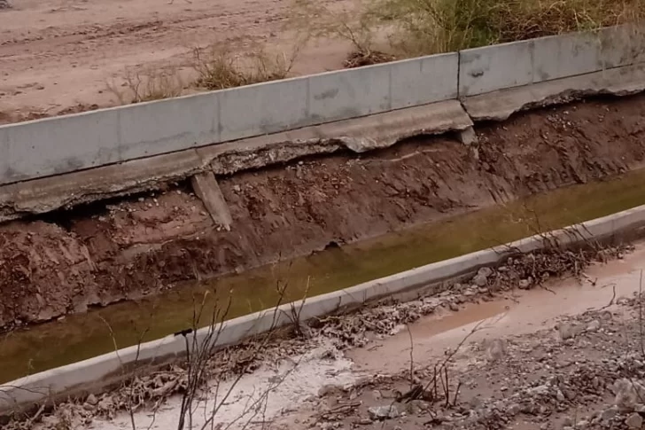 Evalúan un plan integral de desagües para Pocito, con cambios profundos