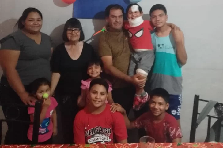 Alegría: ¡Lisandro volvió a casa!