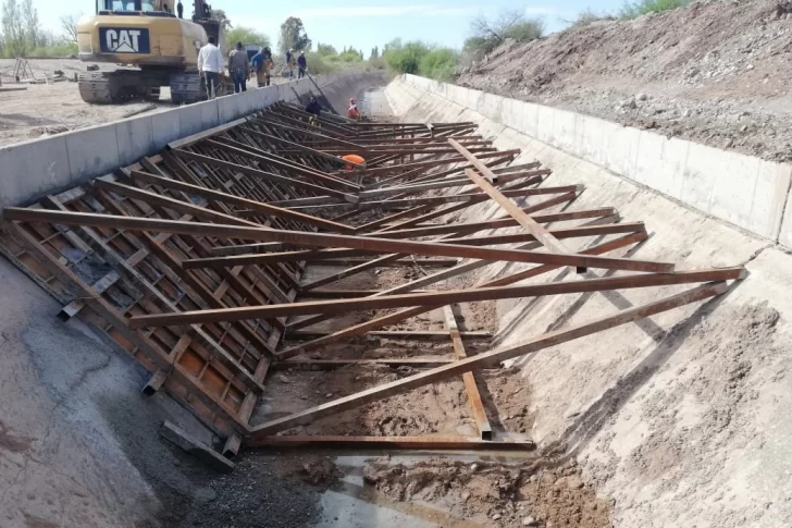 Ayer se logró volver a restablecer el riego en Pocito y en Sarmiento