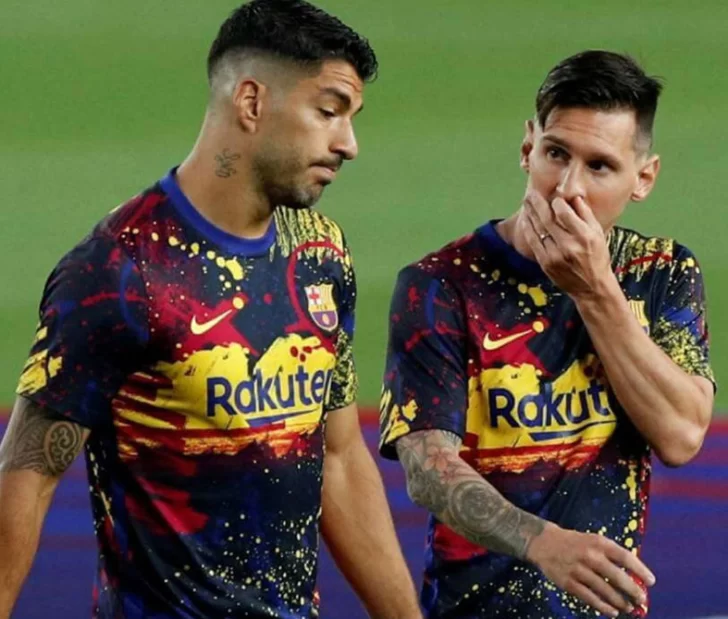 Koeman limpió a Suárez Koeman limpió a Suárez