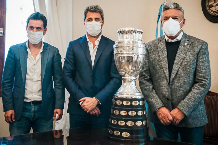 Argentina, en Pocito, ¿con hinchas?