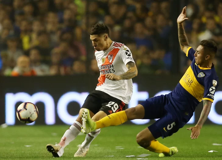 El costo que pide River trabó el pase de Montiel al Lyon de Francia