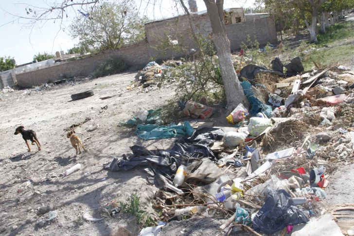 Tras los reiterados casos, Pocito multará a quien tire basura en espacios públicos
