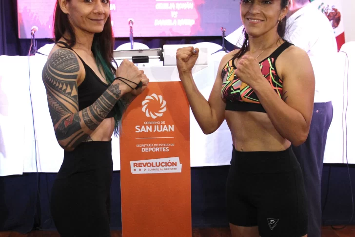 Las chicas suben al ring por la gloria