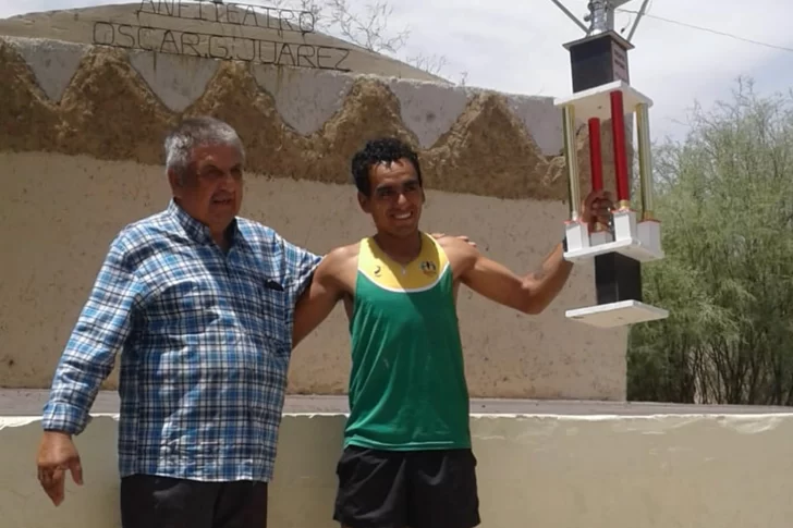 Muñoz, ganador del tradicional maratón navideño en Albardón