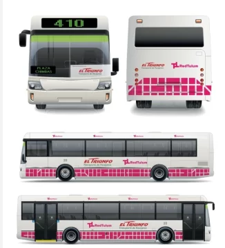 Pondrán el logo de las empresas en micros para que la gente las ubique