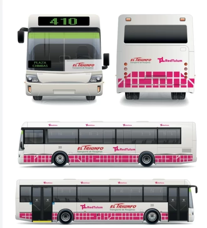 Pondrán el logo de las empresas en micros para que la gente las ubique