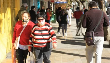 Durante el primer día hábil en confinamiento hubo mucho movimiento en el microcentro Durante el primer día hábil en confinamiento hubo mucho movimiento en el microcentro