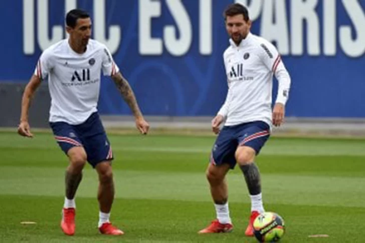 Messi, en el grupo con Guardiola