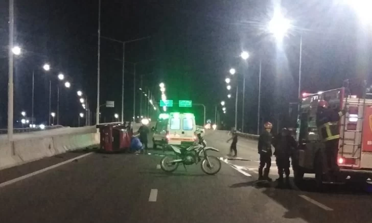 Iba de Mendoza a su Huaco para pasar las fiestas en familia, sufrió un vuelco y falleció