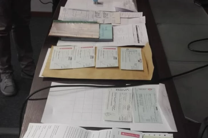 Quisieron estafar con cheques robados