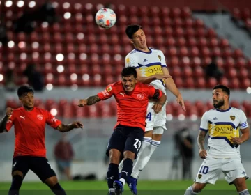 Boca no pudo imponer la ley penal ante Independiente Boca no pudo imponer la ley penal ante Independiente