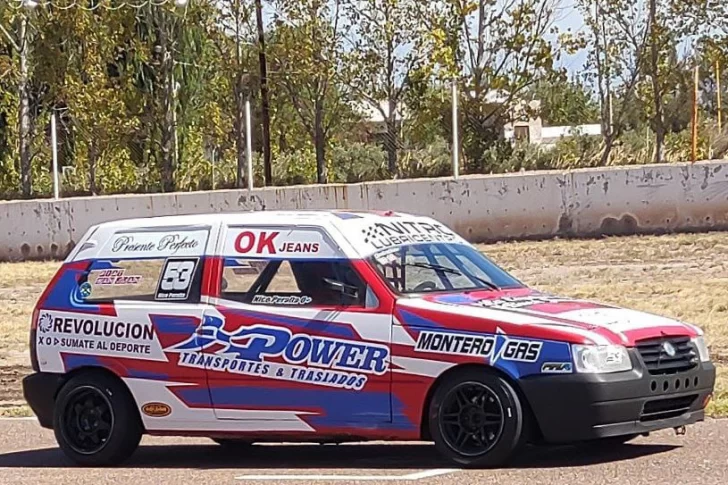 Tres podios hubo el domingo en el “Angel Pena”